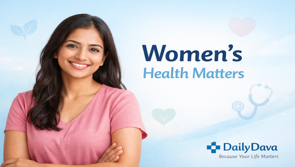 Indian woman representing women’s health and wellness – DailyDava